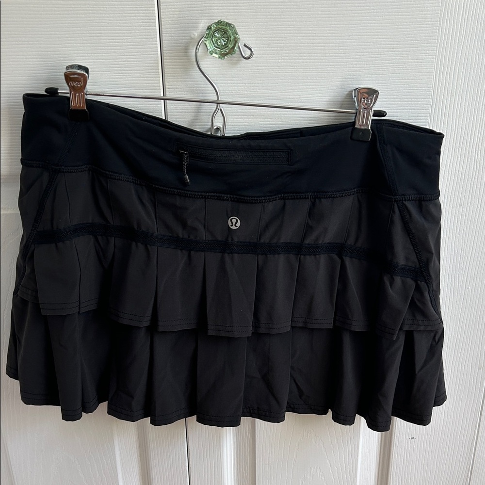 lululemon pace setter black stretch. Size 10